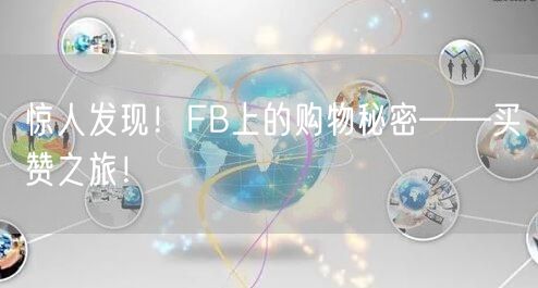 惊人发现!FB上的购物秘密——买赞之旅!