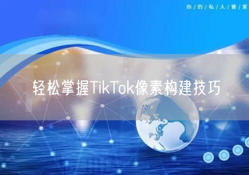 轻松掌握TikTok像素构建技巧