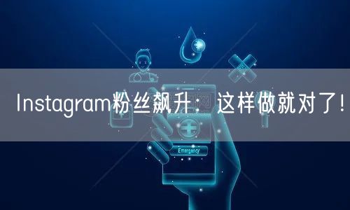 Instagram粉丝飙升：这样做就对了！