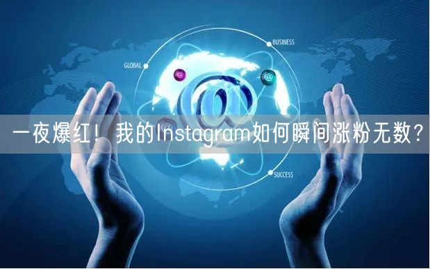 一夜爆红！我的Instagram如何瞬间涨粉无数？