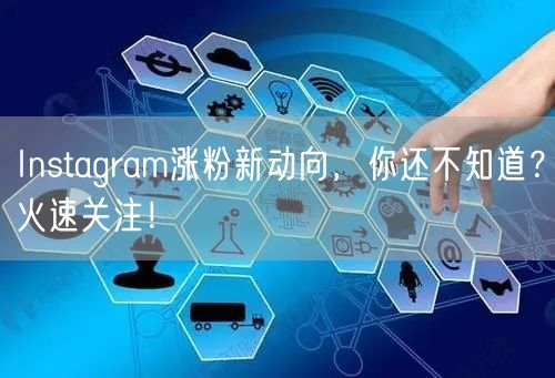 Instagram涨粉新动向，你还不知道？火速关注！