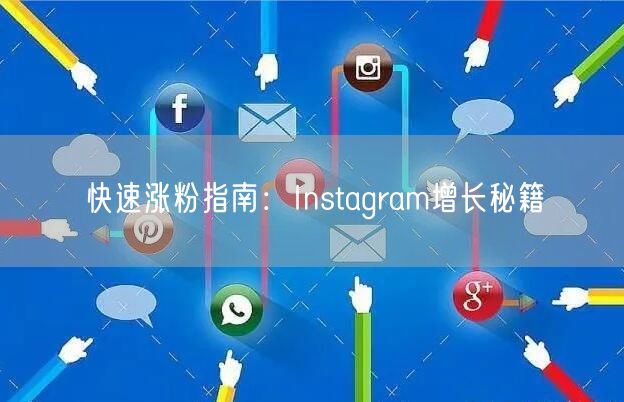 快速涨粉指南：Instagram增长秘籍