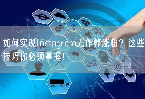 如何实现Instagram无作弊涨粉？这些技巧你必须掌握！