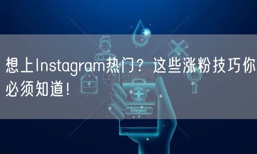 想上Instagram热门?这些涨粉技巧你必须知道!