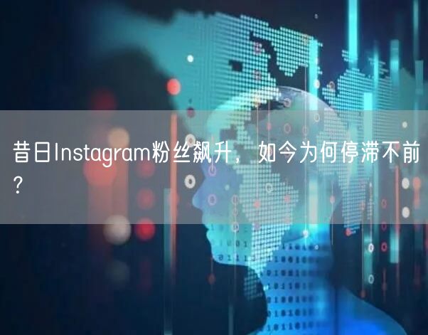 昔日Instagram粉丝飙升，如今为何停滞不前？