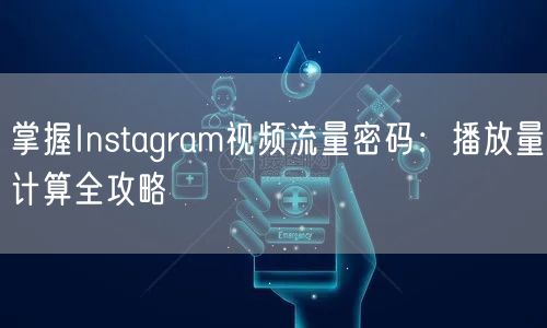 掌握Instagram视频流量密码：播放量计算全攻略