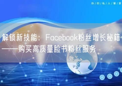 解锁新技能：Facebook粉丝增长秘籍——购买高质量脸书粉丝服务