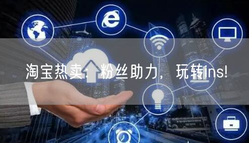 淘宝热卖：粉丝助力，玩转ins!