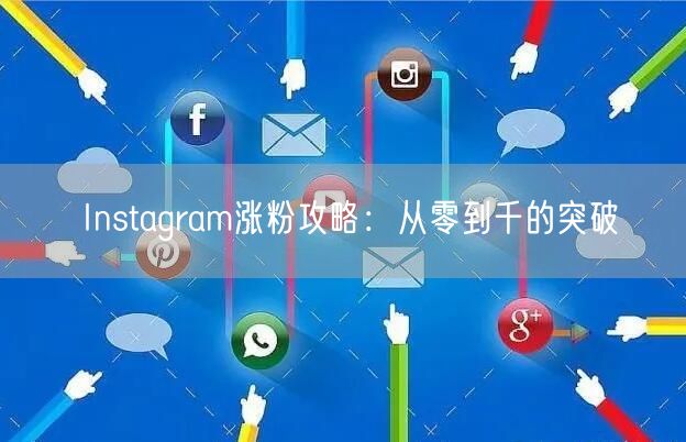 Instagram涨粉攻略：从零到千的突破