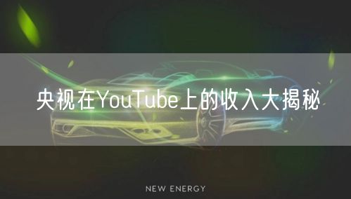 央视在YouTube上的收入大揭秘