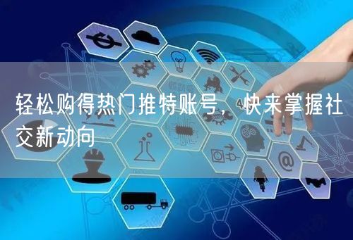 轻松购得热门推特账号，快来掌握社交新动向