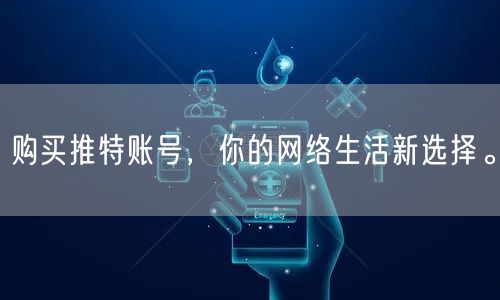 购买推特账号，你的网络生活新选择。