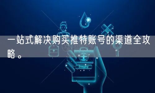 一站式解决购买推特账号的渠道全攻略。