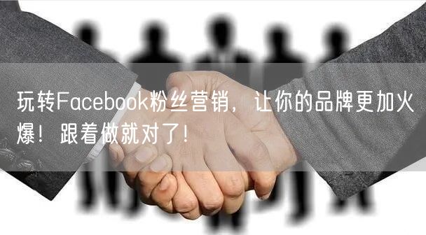 玩转Facebook粉丝营销，让你的品牌更加火爆！跟着做就对了！