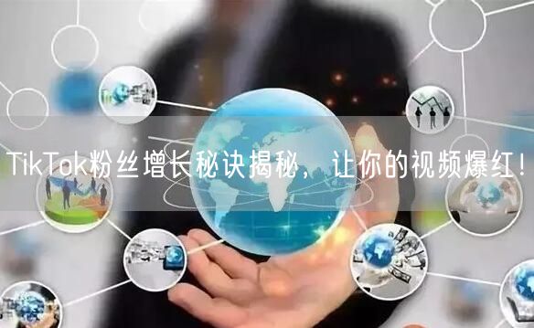 TikTok粉丝增长秘诀揭秘，让你的视频爆红！