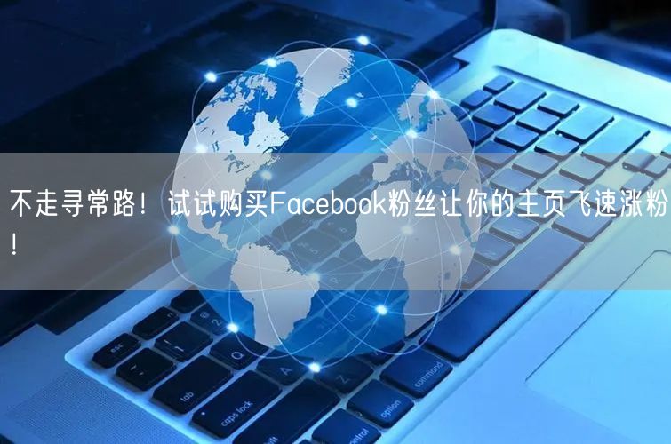 不走寻常路！试试购买Facebook粉丝让你的主页飞速涨粉！