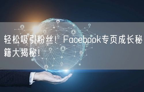 轻松吸引粉丝！Facebook专页成长秘籍大揭秘！
