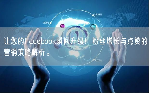 让您的Facebook瞬间升级！粉丝增长与点赞的营销策略解析。