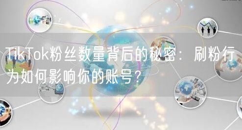 TikTok粉丝数量背后的秘密：刷粉行为如何影响你的账号？