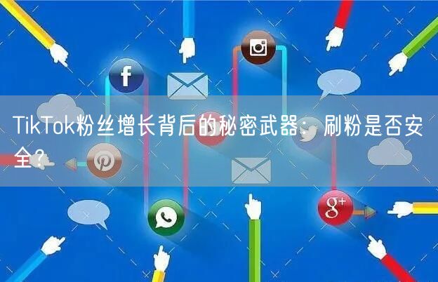 TikTok粉丝增长背后的秘密武器：刷粉是否安全？